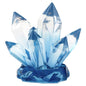 Crystal cluster blue small