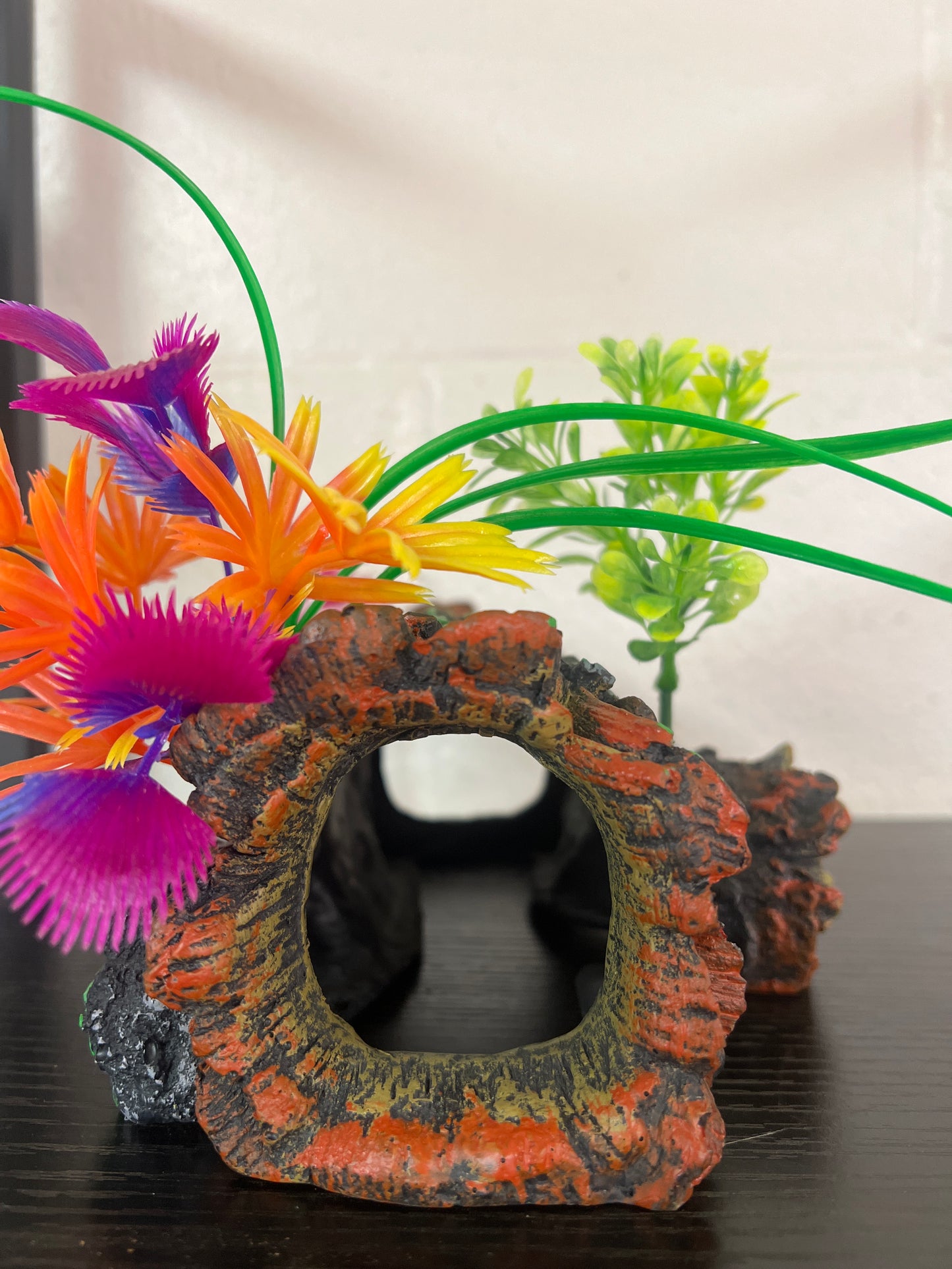 Log with plants medium