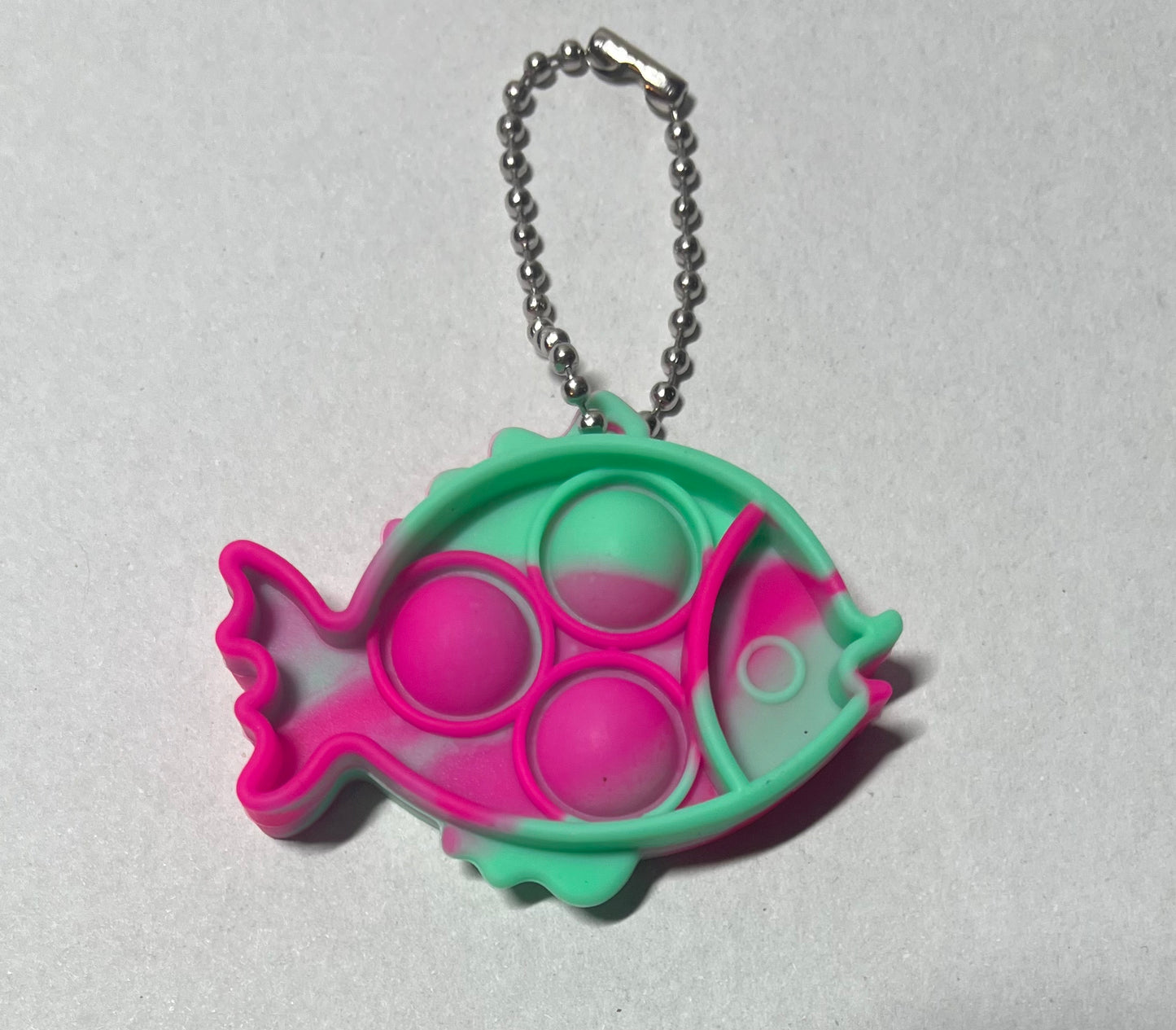 Pop Fish Keychain